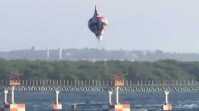 Balão  clandestino impediu pouso de avião no aeroporto do  RJ 